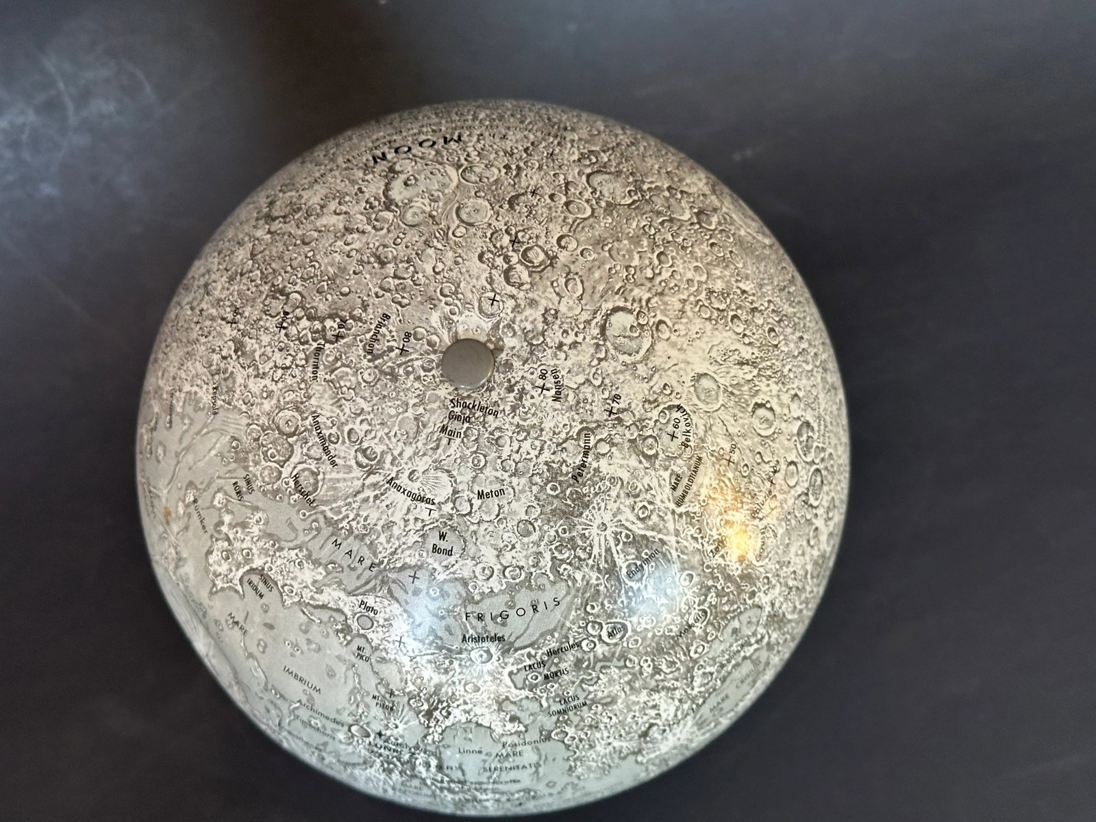 Vintage 1960s Lunar Moon Globe - 8