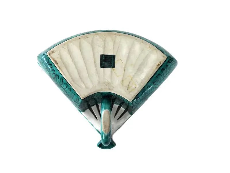 Antique Kutani Fan Shaped Bowl - 4