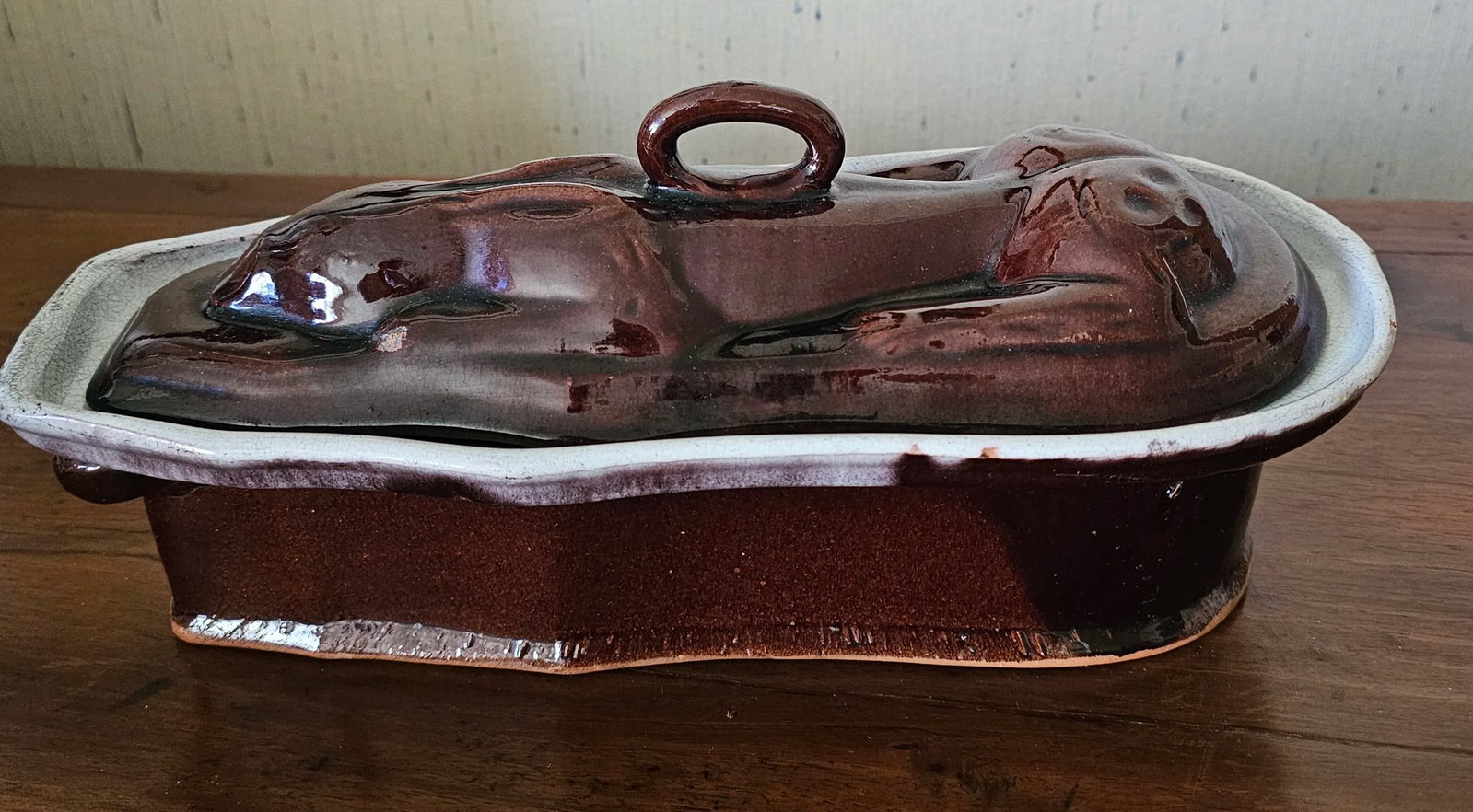 19th Century Terracotta French Rabbit Tureen - 3