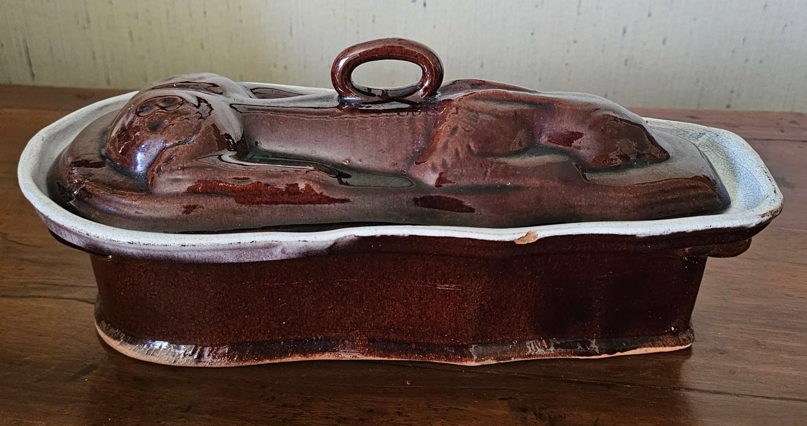 19th Century Terracotta French Rabbit Tureen - 6