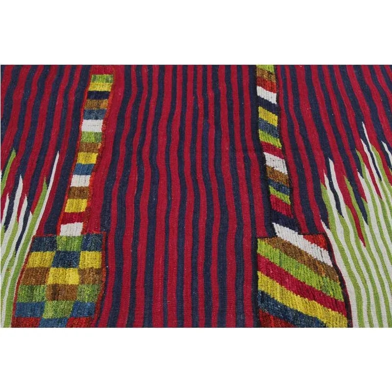 Handwoven Scandinavian Style Kilim Area Rug - 4'7" * 5'10'' - 5