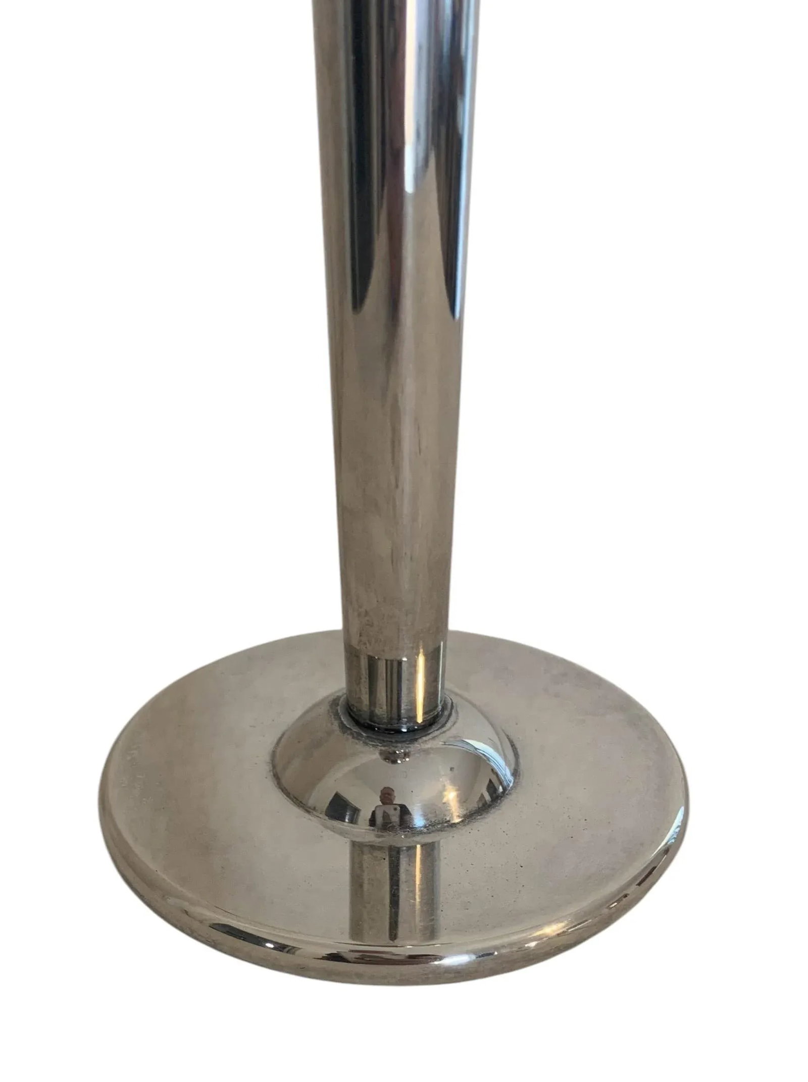 1980s Swid Powell & David Palterer Silverplate Candlestick - 10
