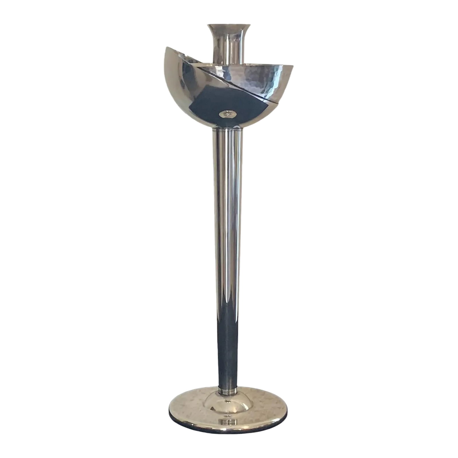 1980s Swid Powell & David Palterer Silverplate Candlestick (1 of 10)