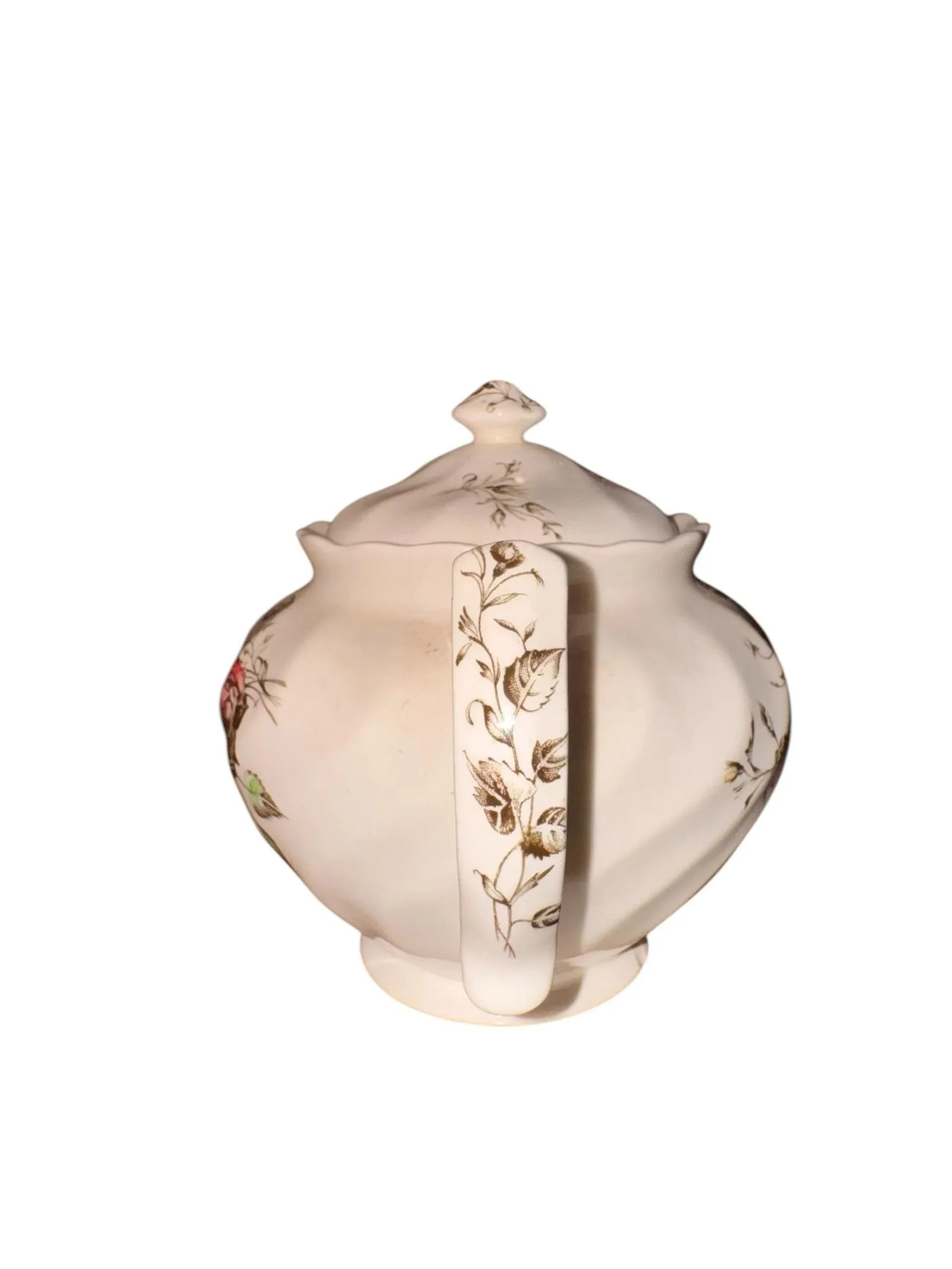 1960s Vintage 'Day in June' Floral Teapot by Johnson Bros. - 4
