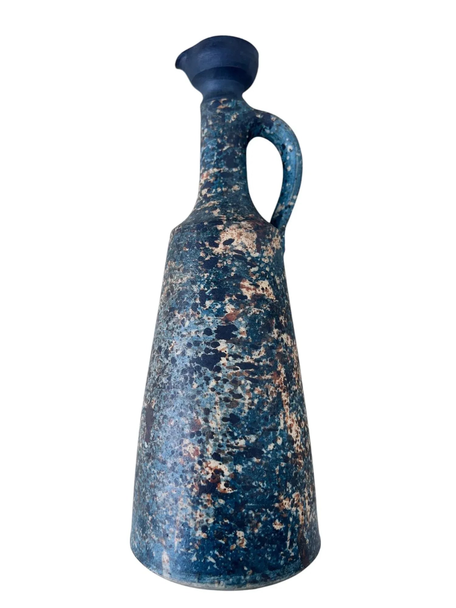 West German Brutalist Carafe by Garhard Liebenthron, 1973 - 3
