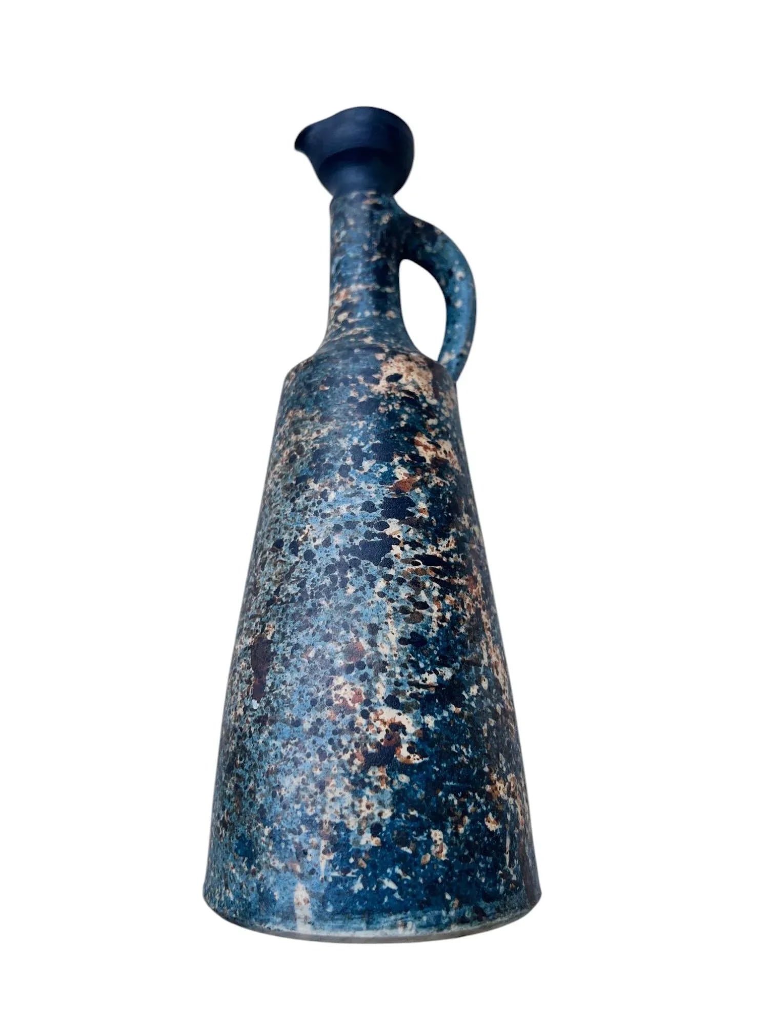 West German Brutalist Carafe by Garhard Liebenthron, 1973 - 7
