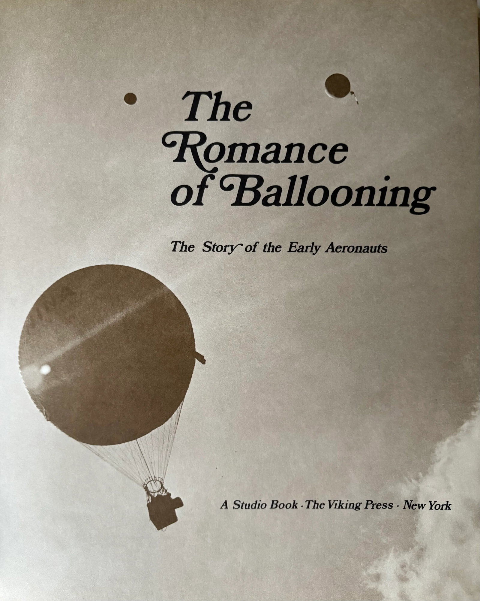 1971 the Romance of Ballooning, Hardcover First Edition - 7