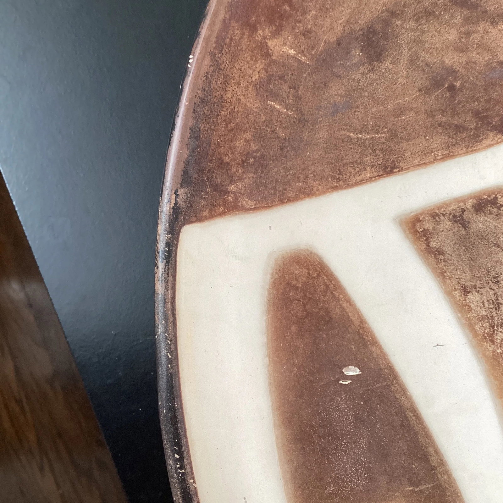 Vintage Eclectic Ethnic Extra Large Decorative Bowl - 5