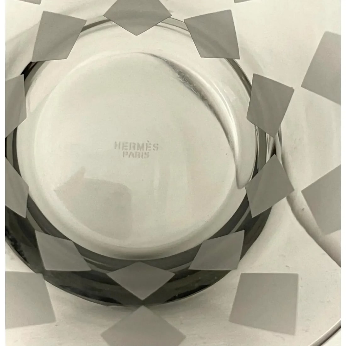 Vintage Hermes Smoked Crystal Candy/Nut Dishes - 10