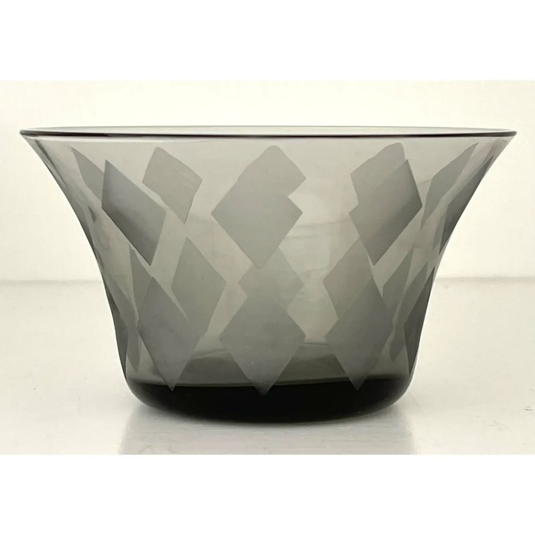 Vintage Hermes Smoked Crystal Candy/Nut Dishes - 9