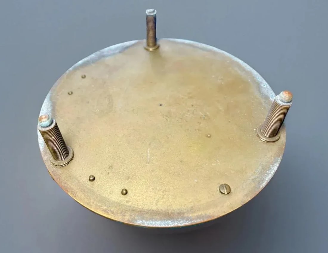 1940s Sundial Compass World War II Era British Royal Navy - 6