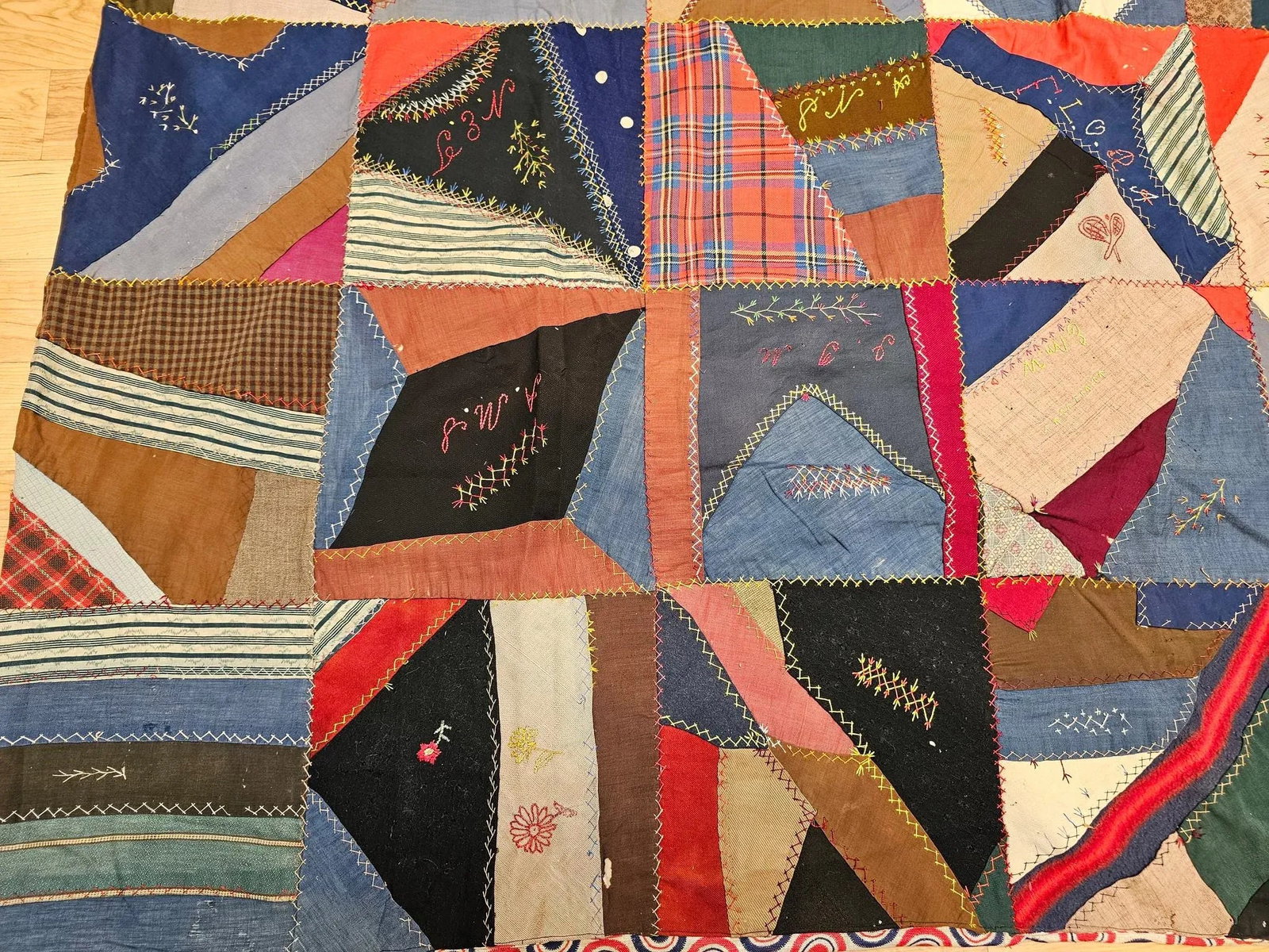 Late 19th Century Crazy Quilt - 3