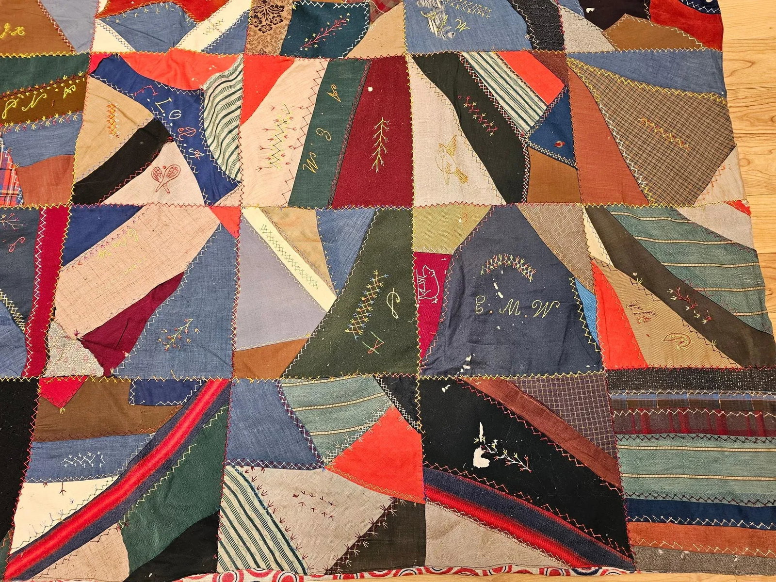 Late 19th Century Crazy Quilt - 4