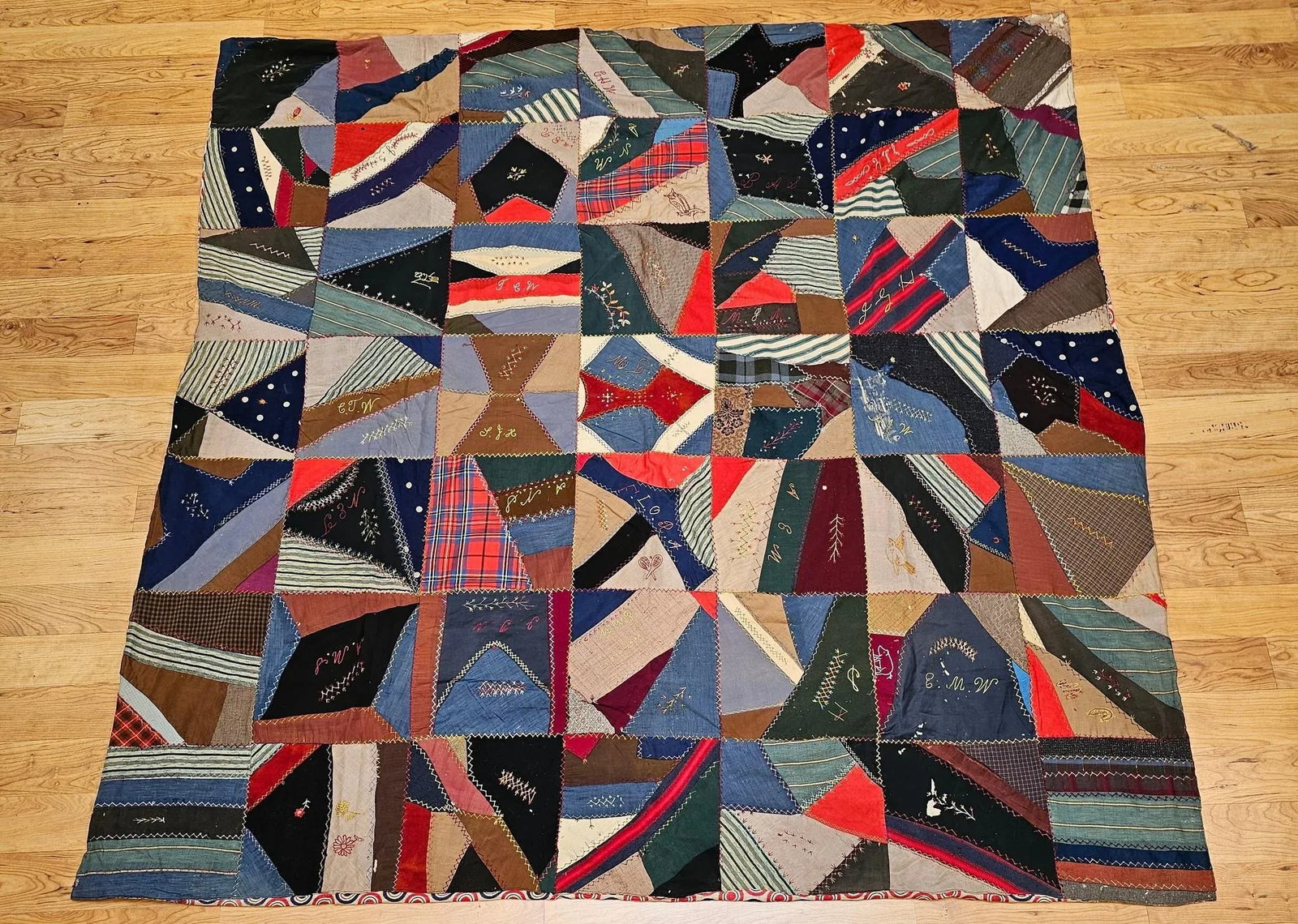 Late 19th Century Crazy Quilt - 6
