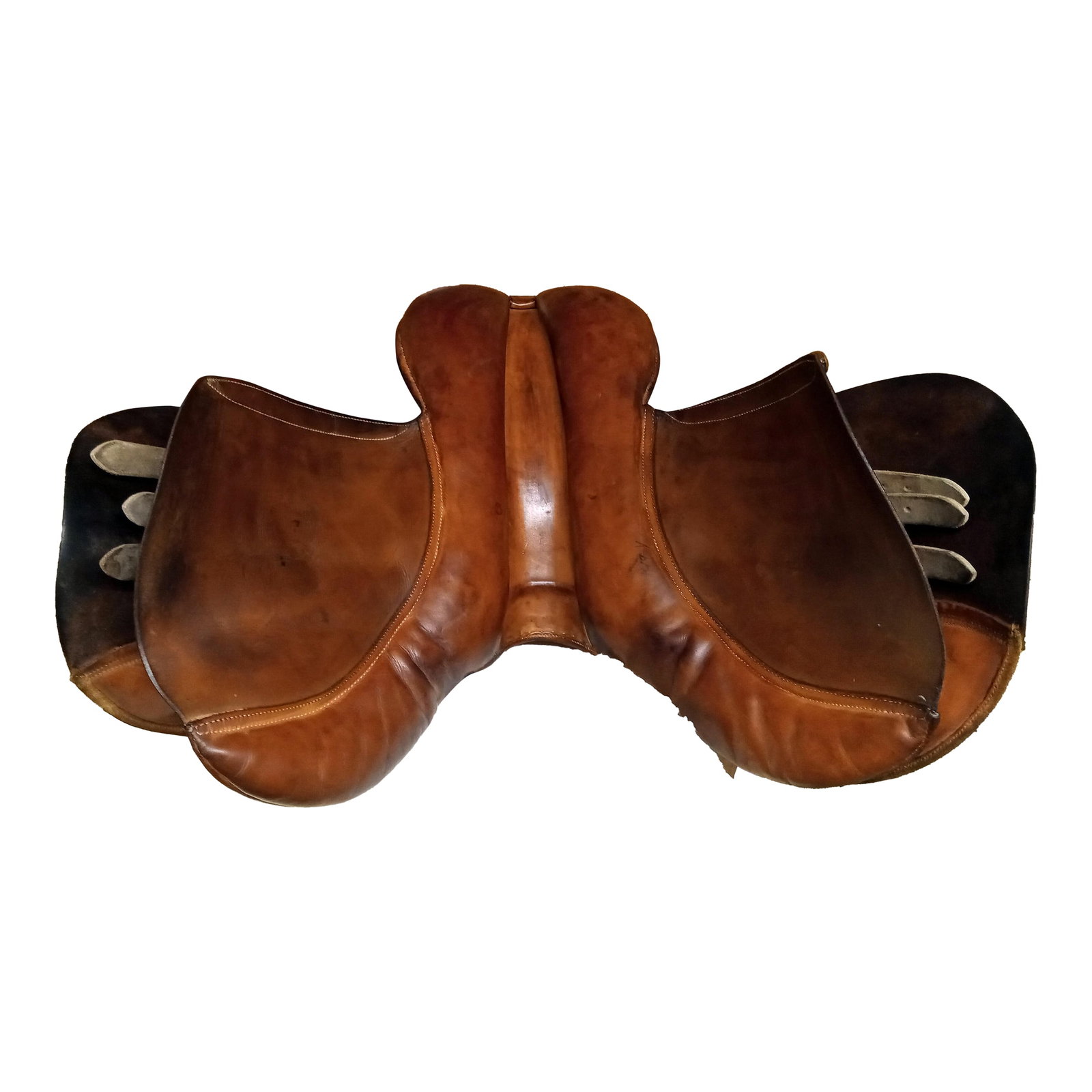 Vintage Mid Century Equestrian Saddle Made in England for Barrington Saddlery - 2