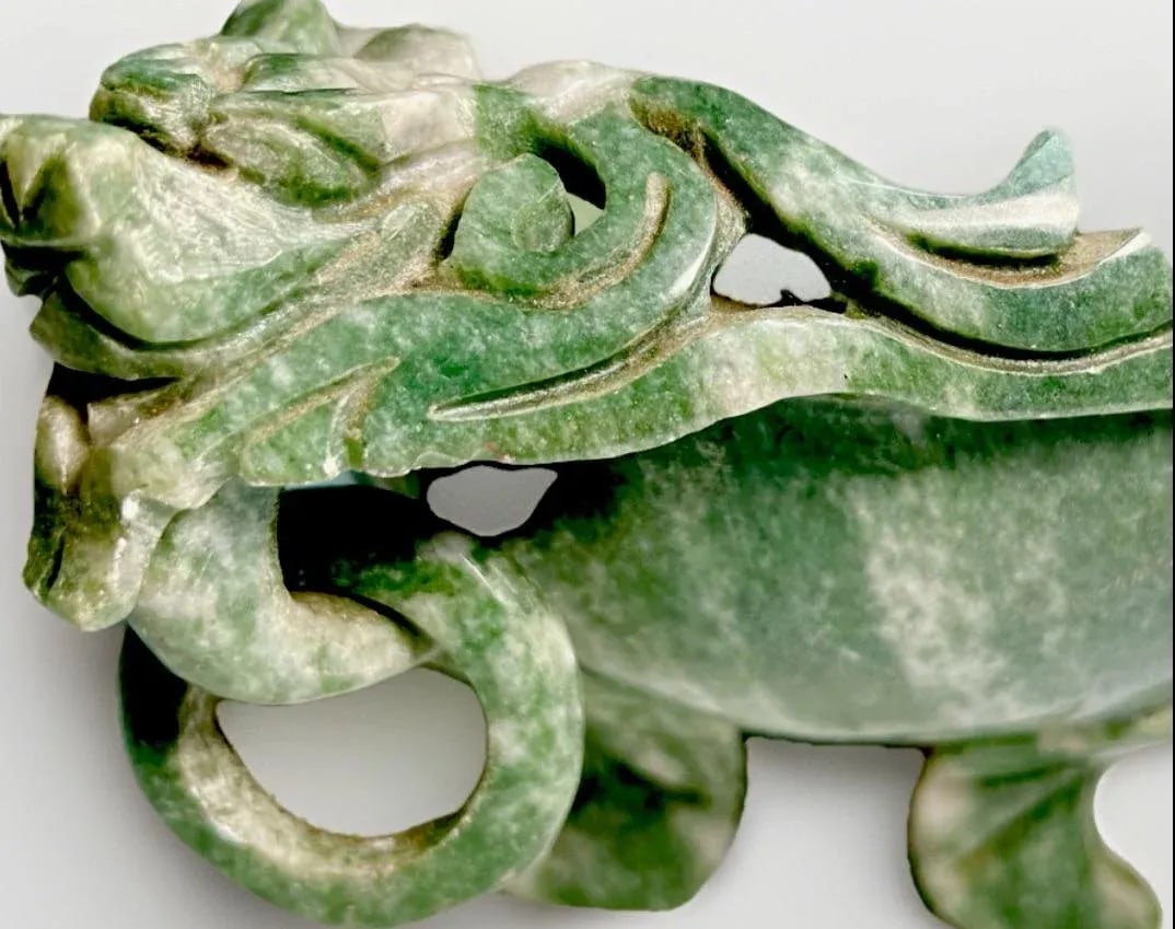 Spinach Jade Incense Burner, Marriage Bowl - 3