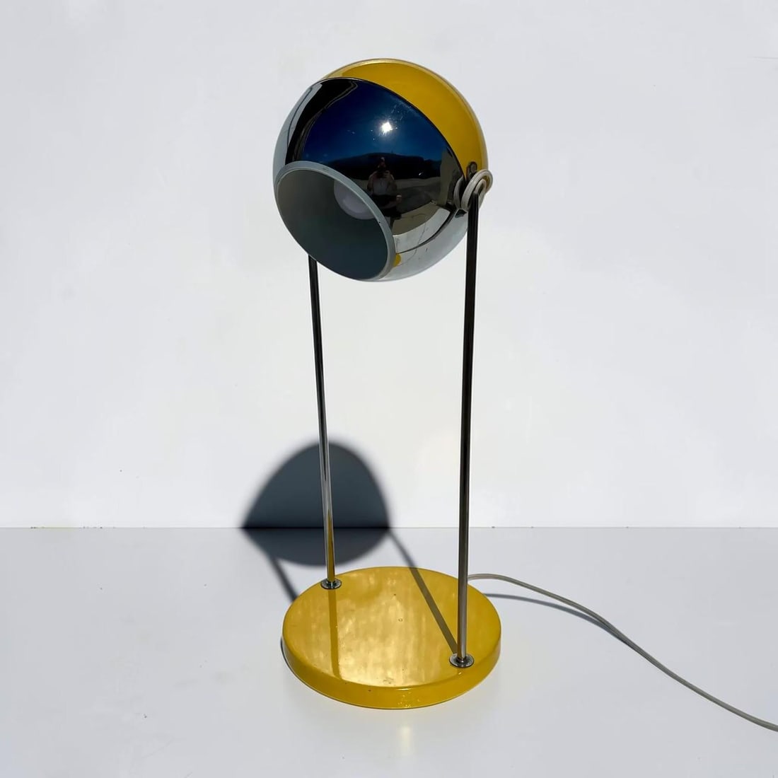 1970s Sonneman Style Atomic Eyeball Table Lamp - 10