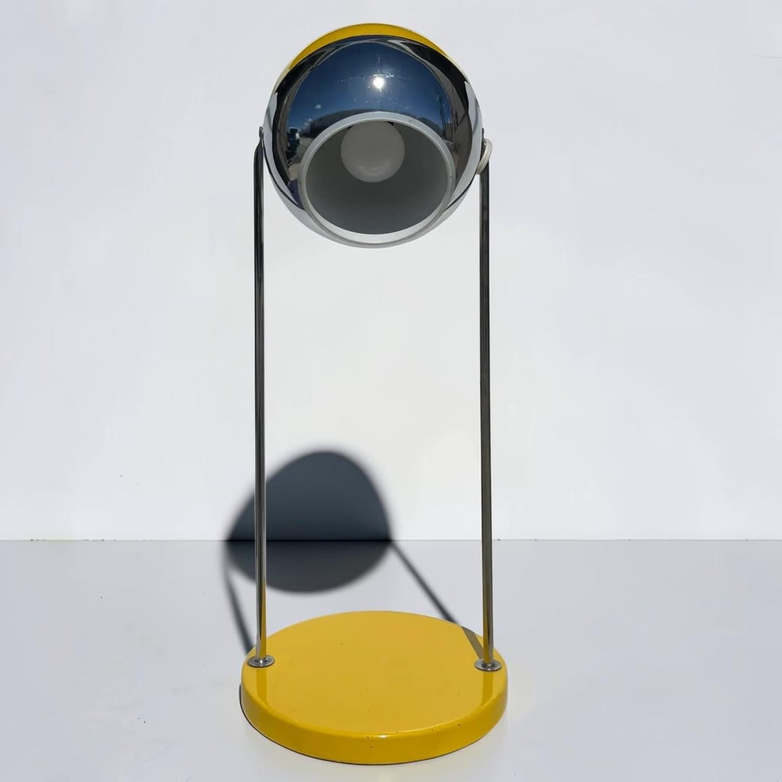 1970s Sonneman Style Atomic Eyeball Table Lamp - 7