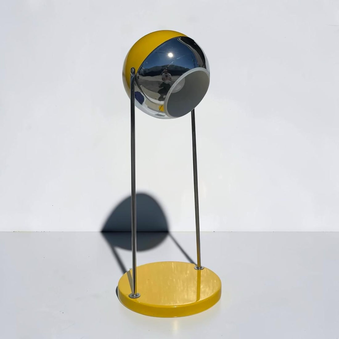 1970s Sonneman Style Atomic Eyeball Table Lamp - 8