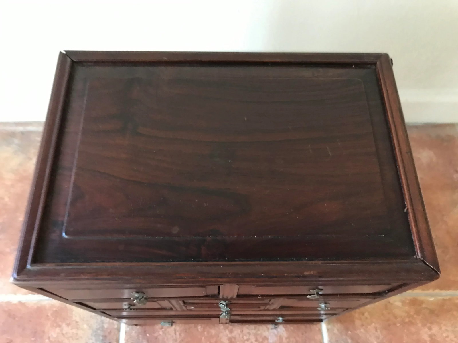 Rosewood Box With Drawers - 3