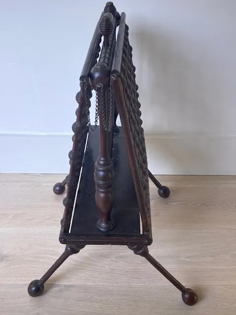 1910s Aesthetic Era Magazine Rack - 4