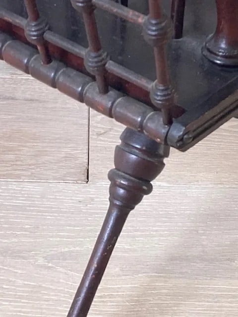 1910s Aesthetic Era Magazine Rack - 5