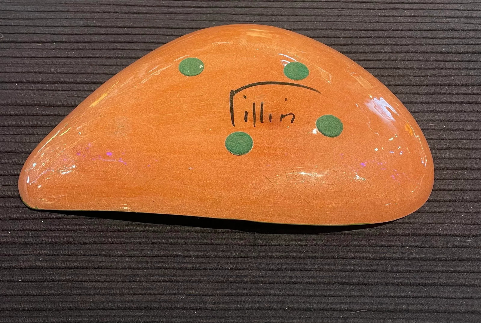 1960s Ceramic Dish Tray by Polia Pillin - 3