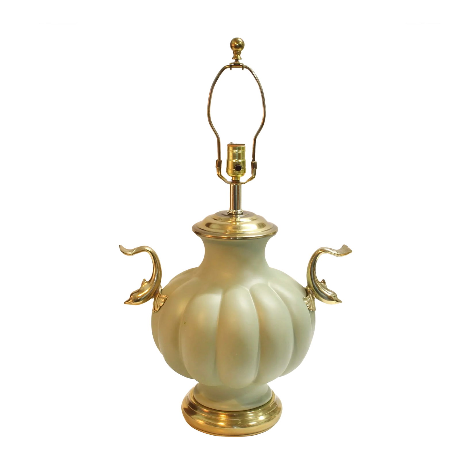 Vintage Koi Ginger Jar Table Lamp (1 of 4)