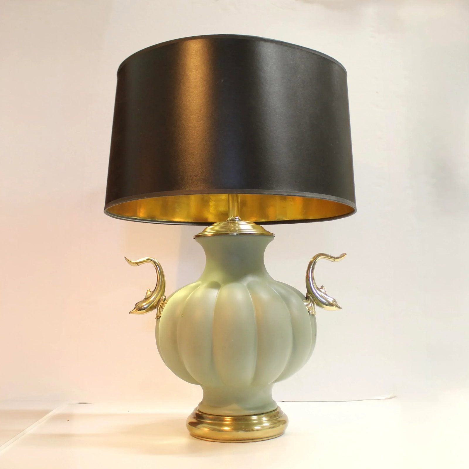 Vintage Koi Ginger Jar Table Lamp - 4