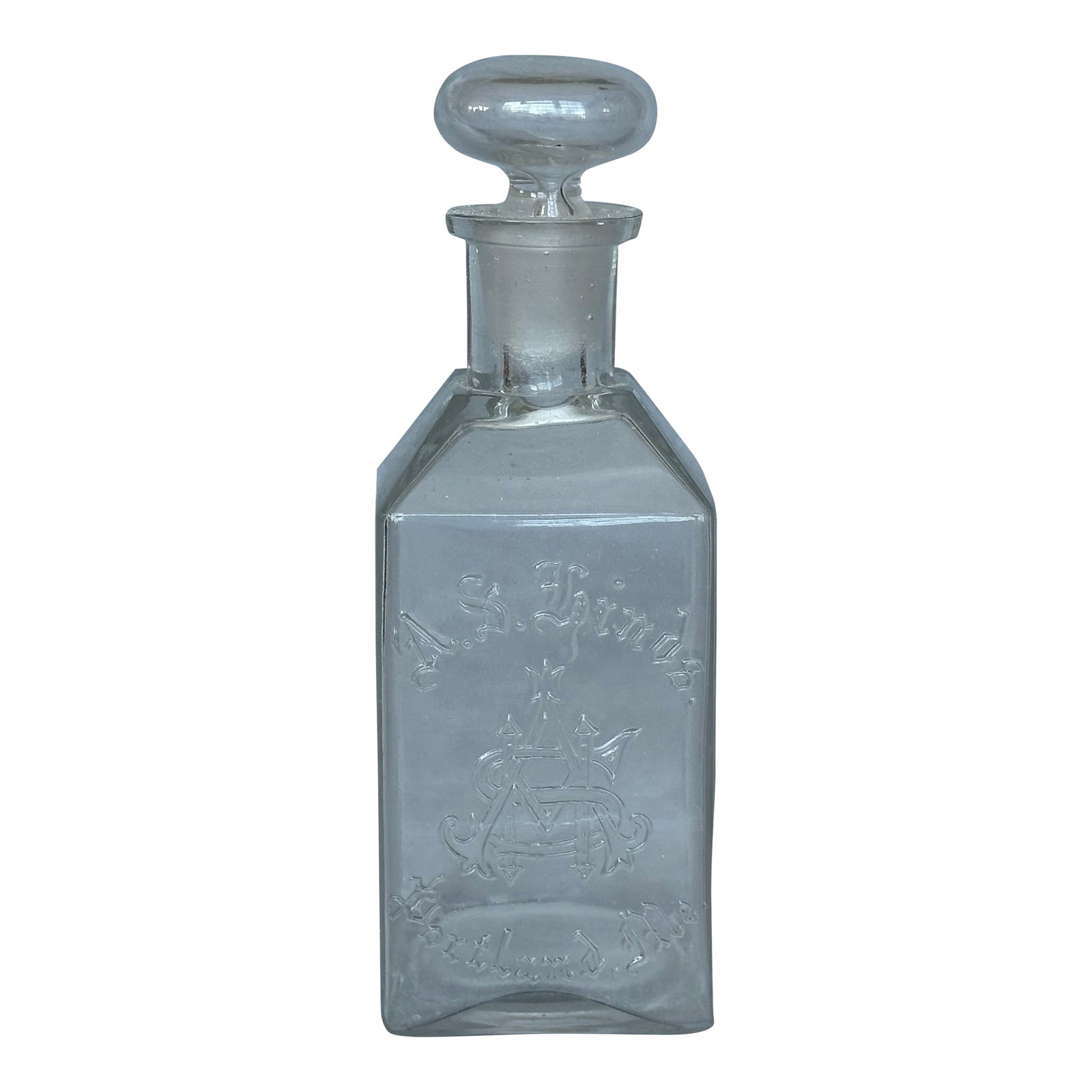 Antique Glass Apothecary Bottle (1 of 11)