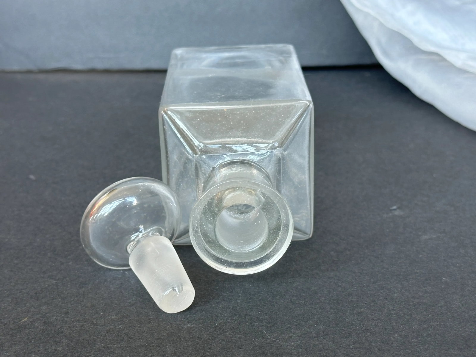 Antique Glass Apothecary Bottle - 9