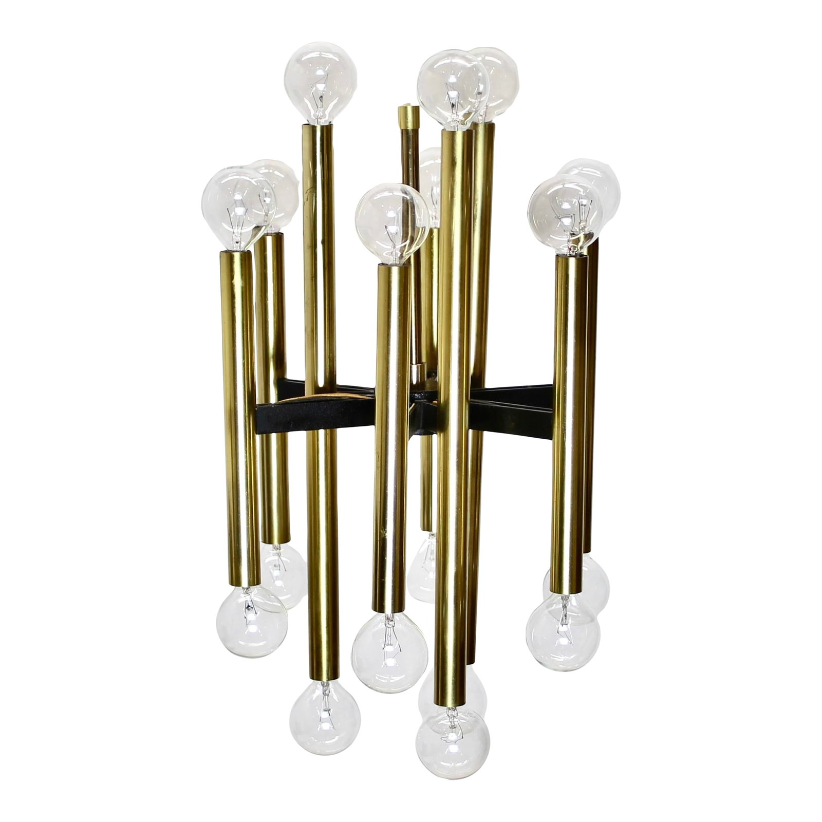 Mid Century 18 Light Pendant Chandelier | Gaetano Sciolari Style (1 of 8)