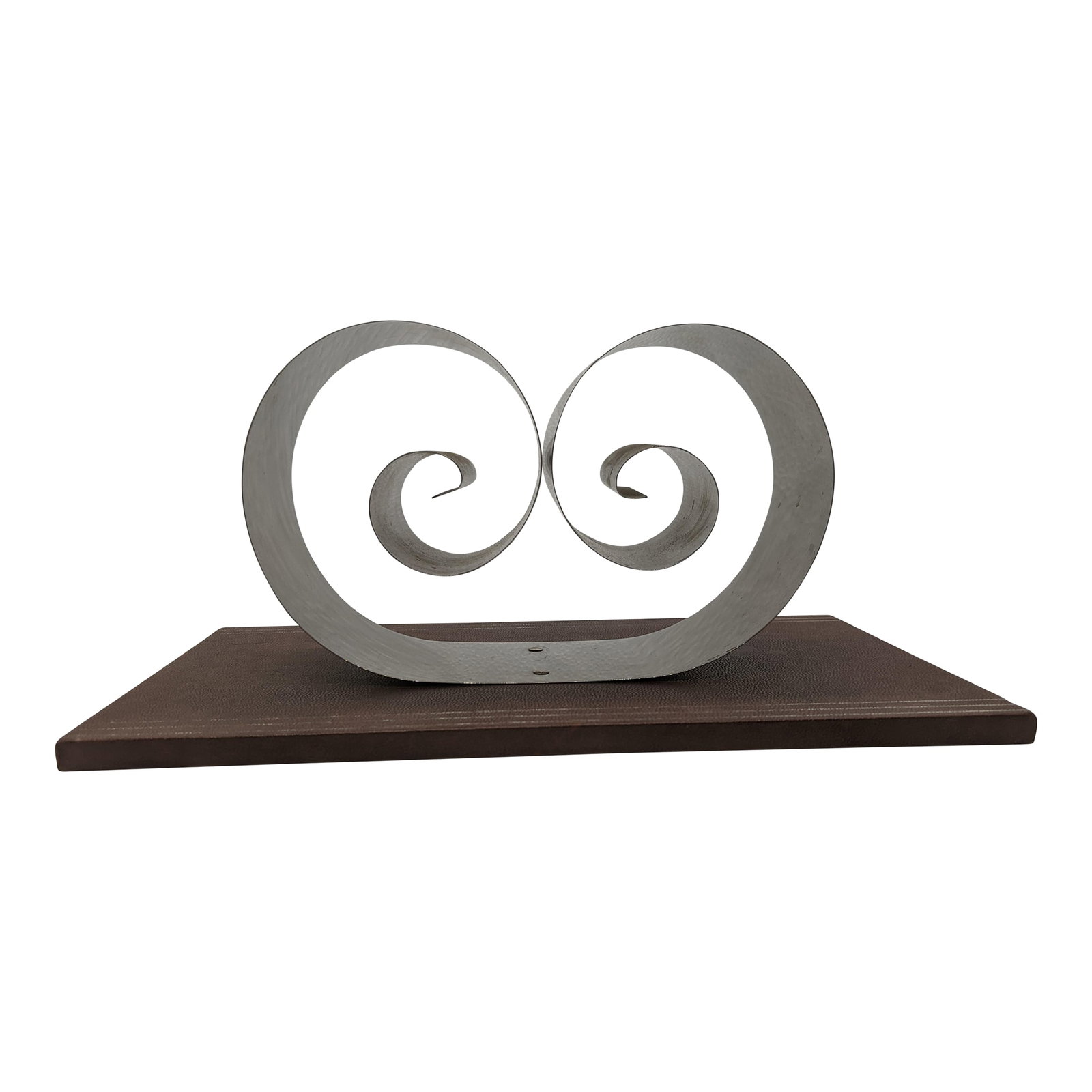 Vintage Art Deco Attributed Revere Fred Farr Mid-Century Modern Chrome Coil Bookend (1 of 9)