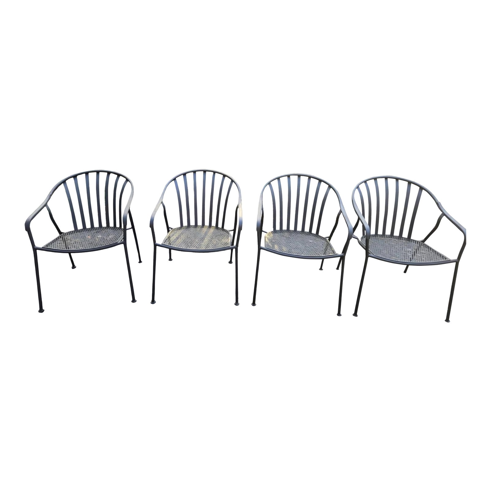 Woodard Wrought Iron Outdoor Chairs (1 of 7)