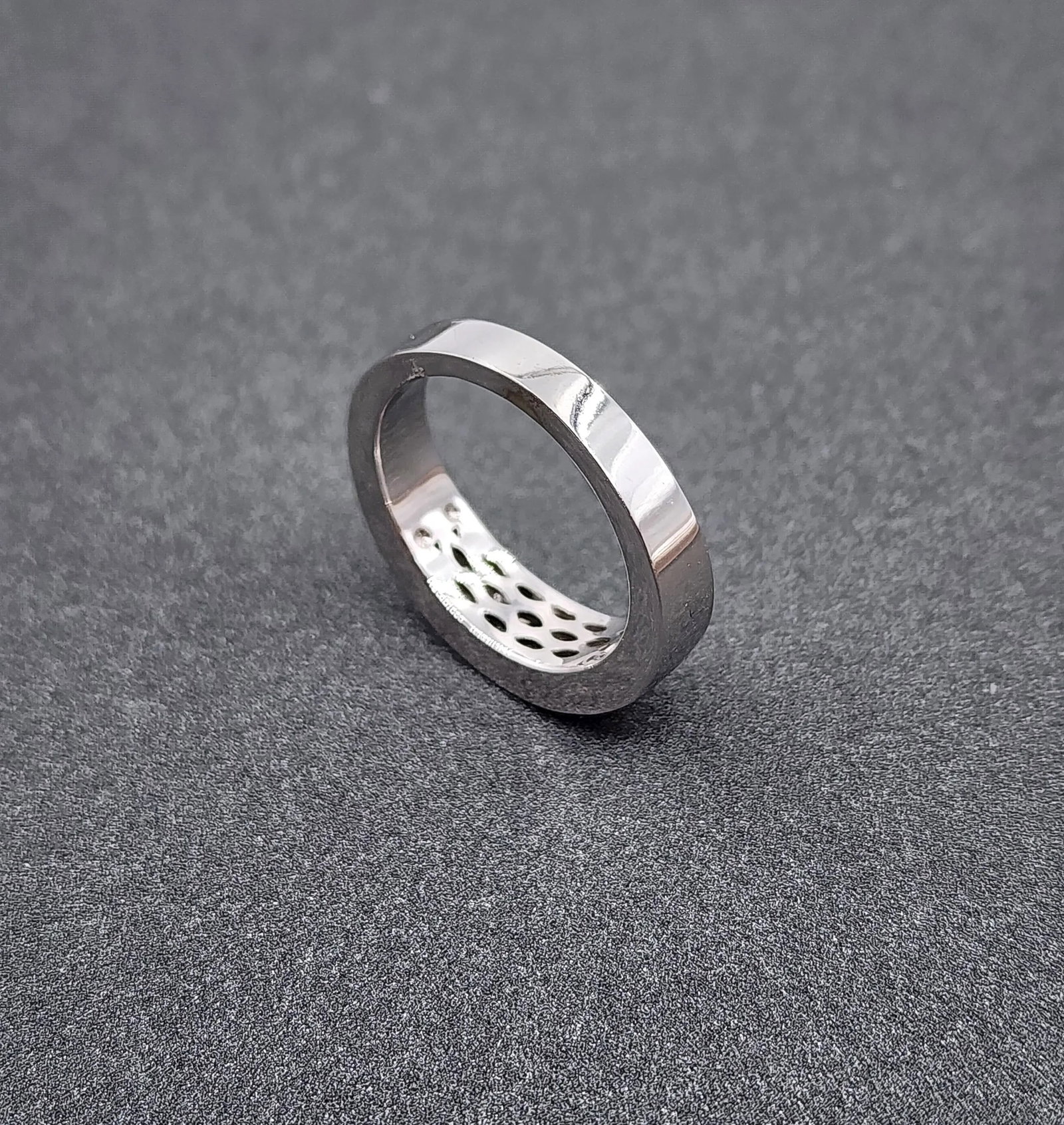 1.10 Ct Baguette Diamond Band Size 6.5 - 6