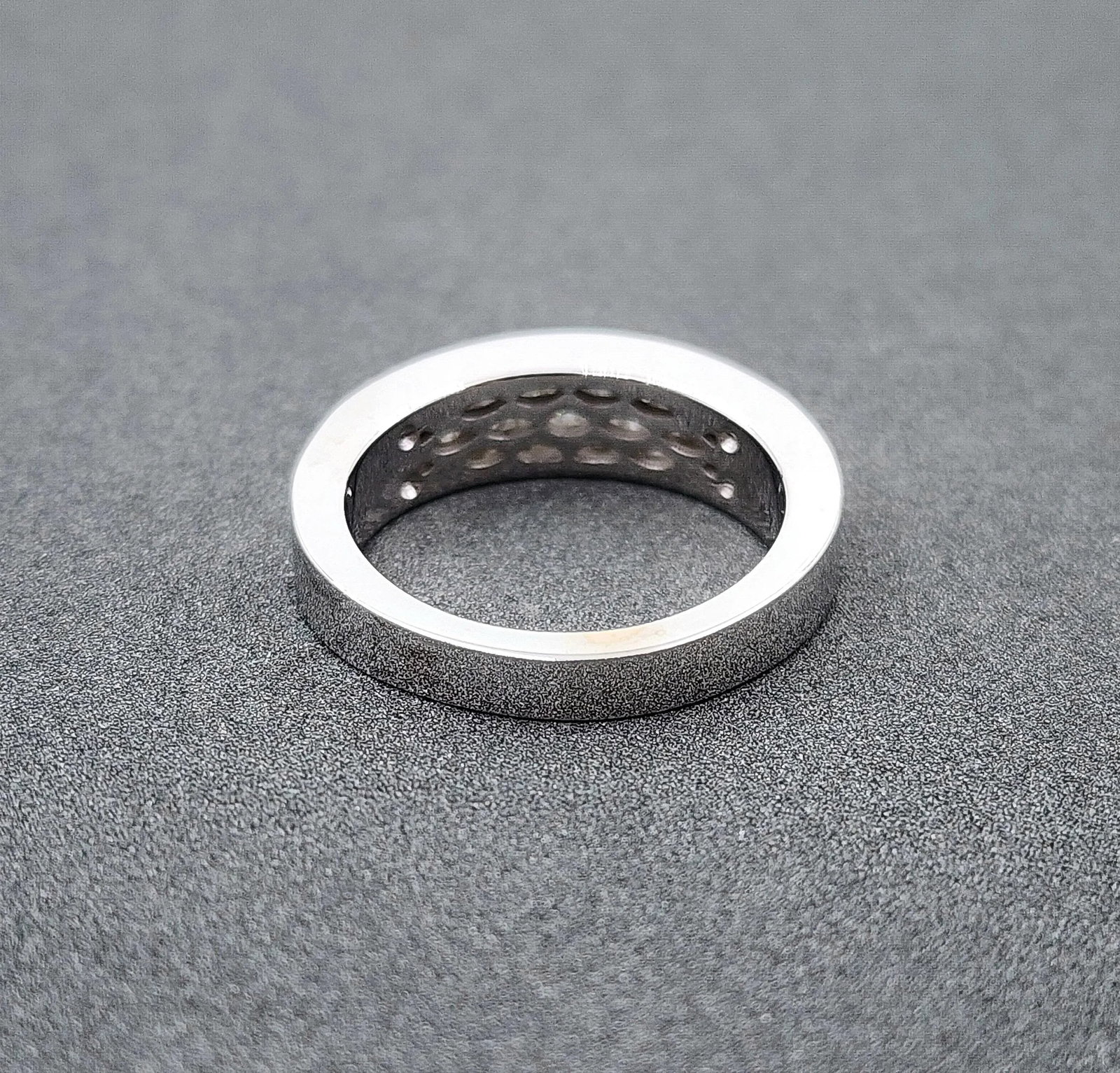 1.10 Ct Baguette Diamond Band Size 6.5 - 7