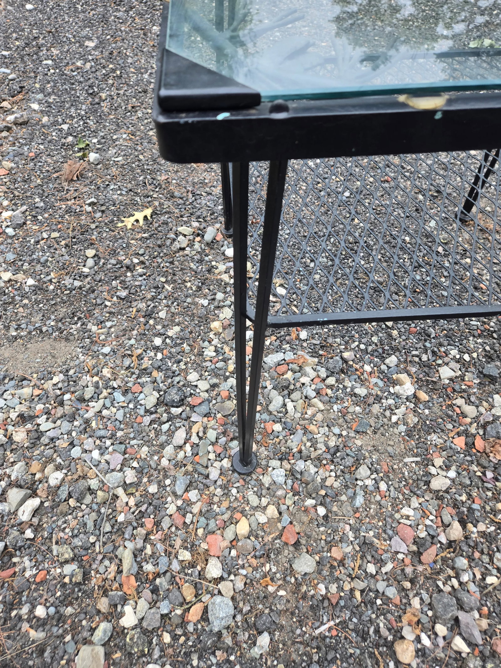 Vintage Woodard Pinecrest Outdoor End Table - 10