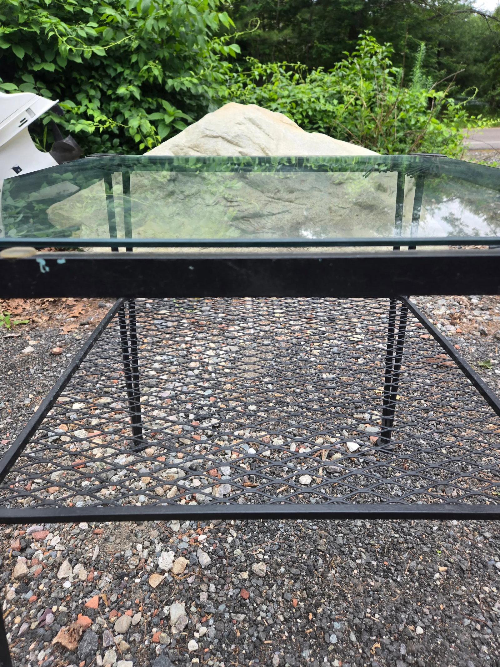 Vintage Woodard Pinecrest Outdoor End Table - 6