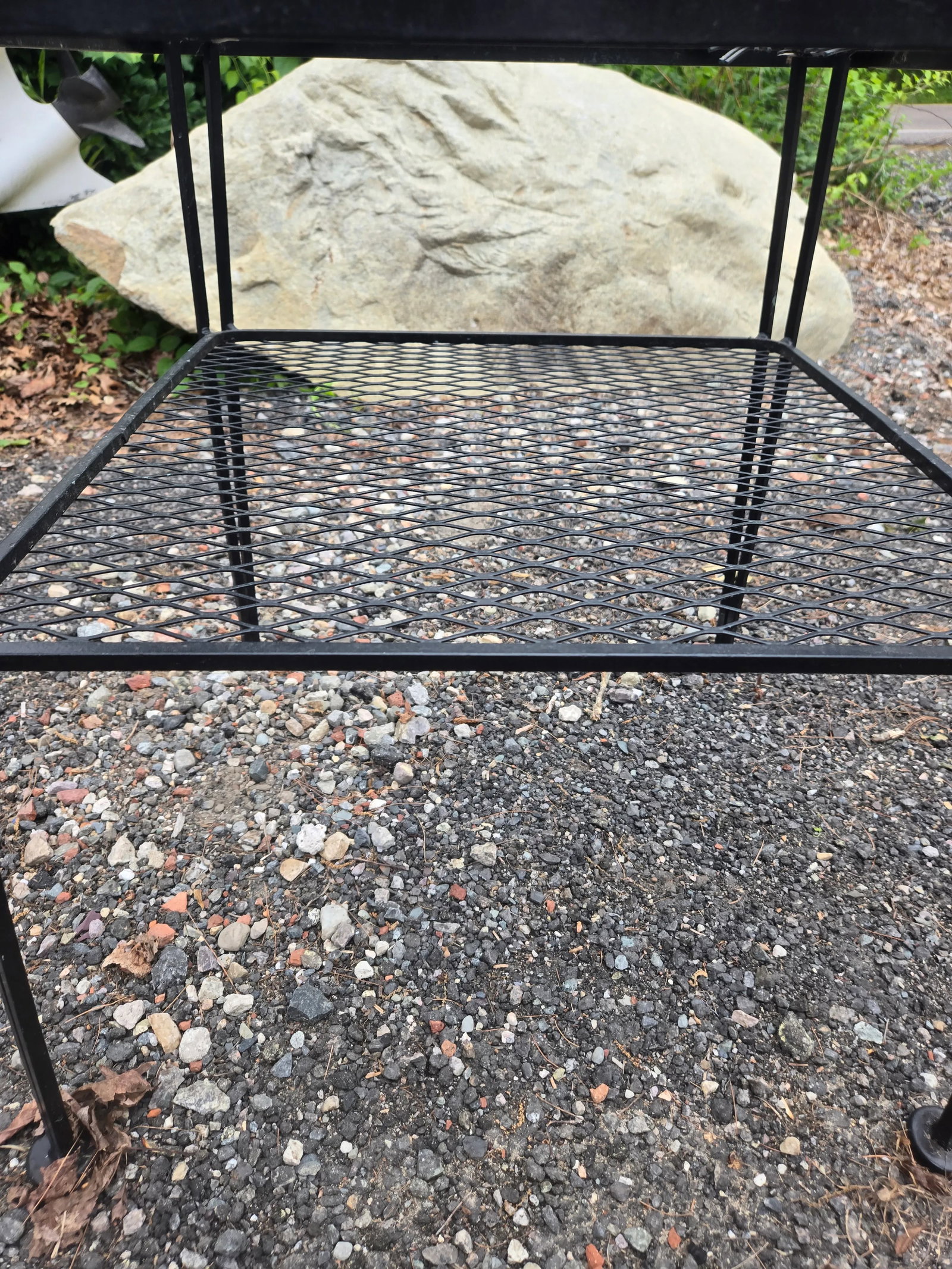 Vintage Woodard Pinecrest Outdoor End Table - 9