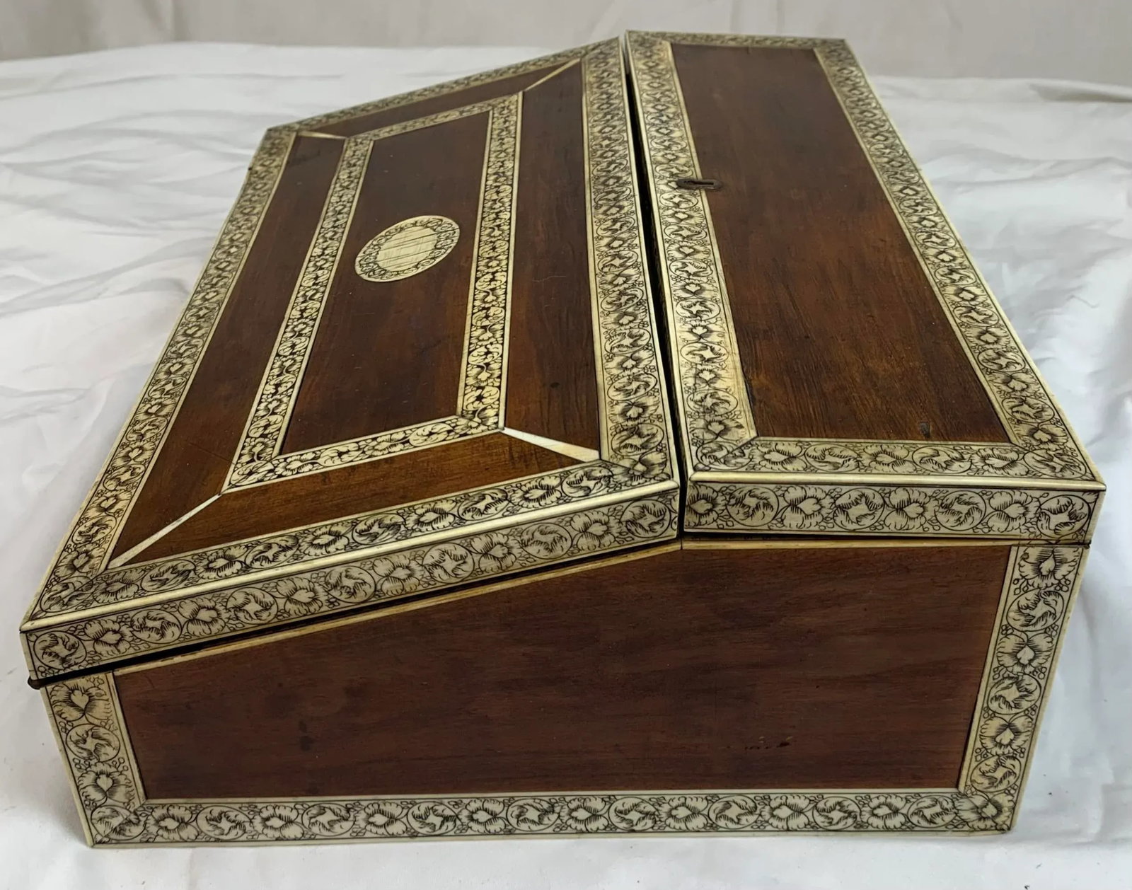 Late 19th Century Antique Campaign Lap Desk - 3