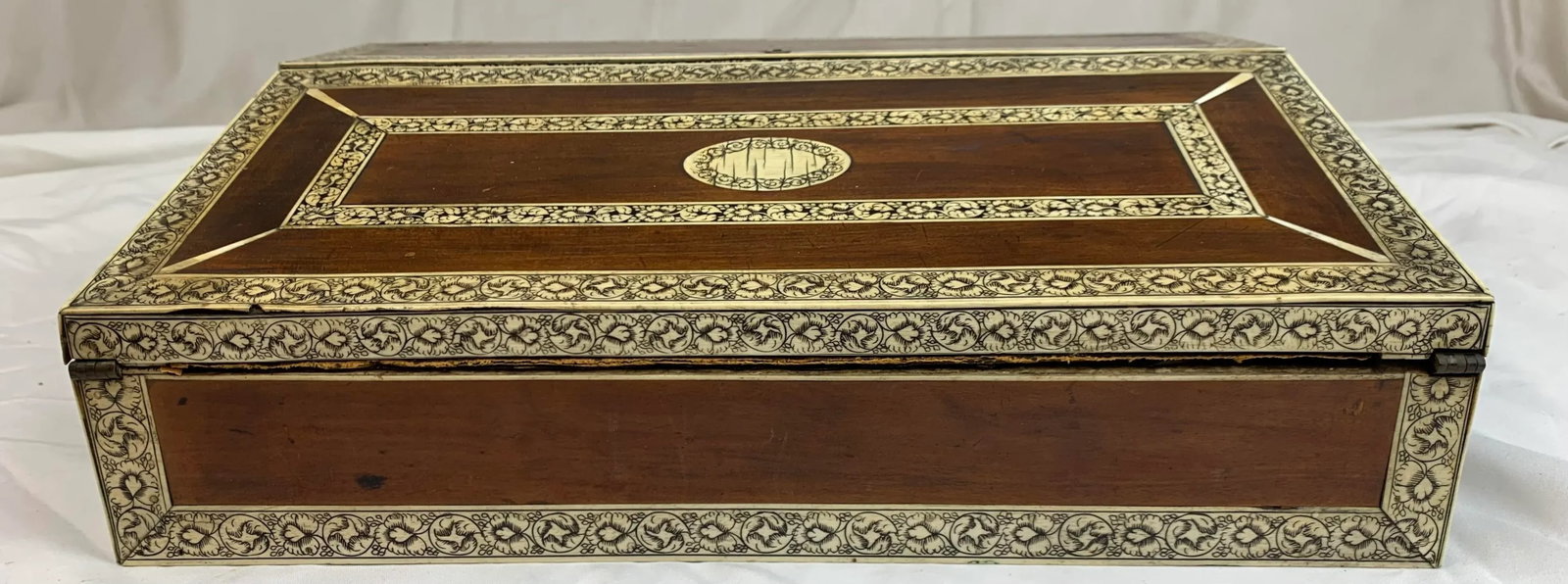 Late 19th Century Antique Campaign Lap Desk - 5