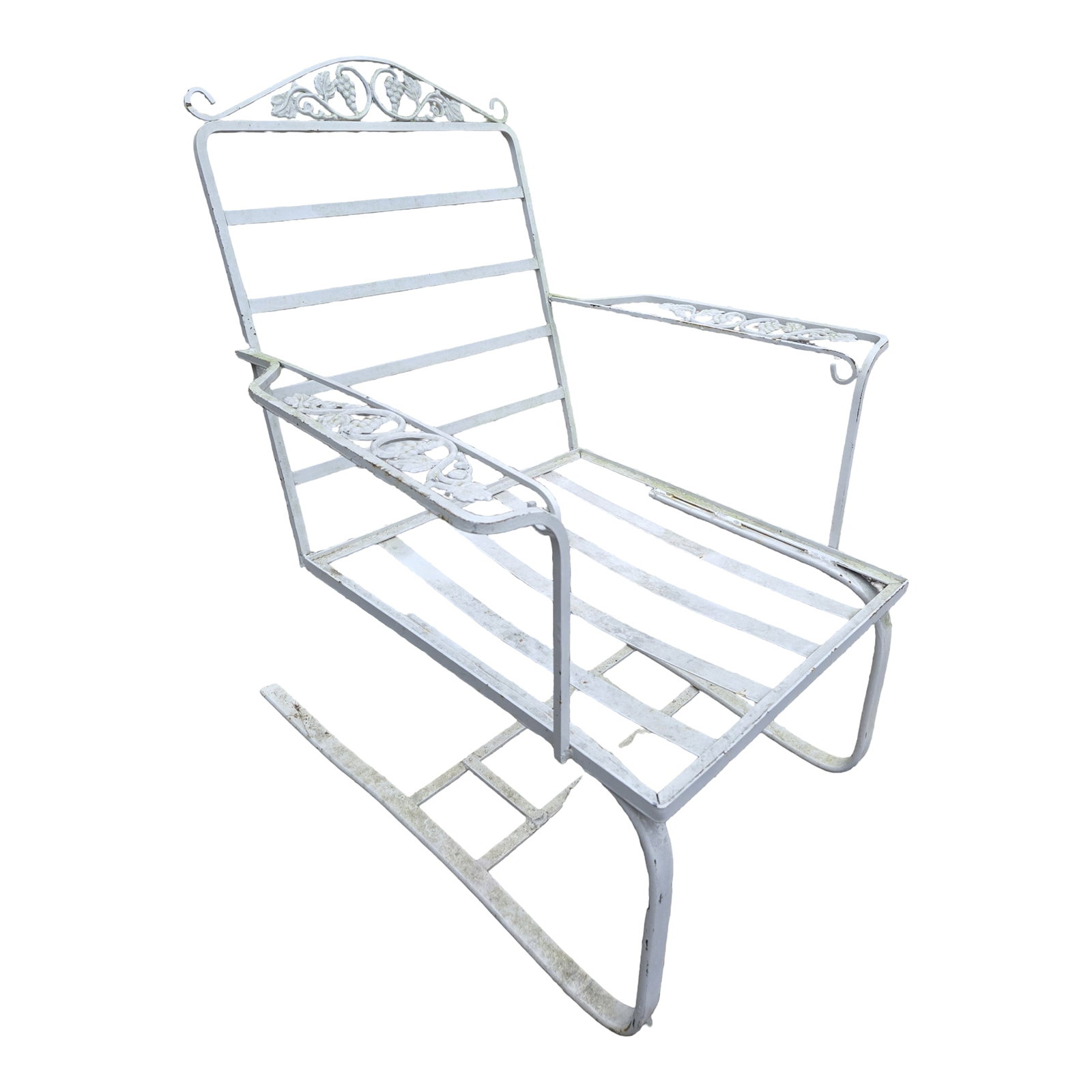 Vintage Wrought Iron Bouncer Chair (1 of 11)
