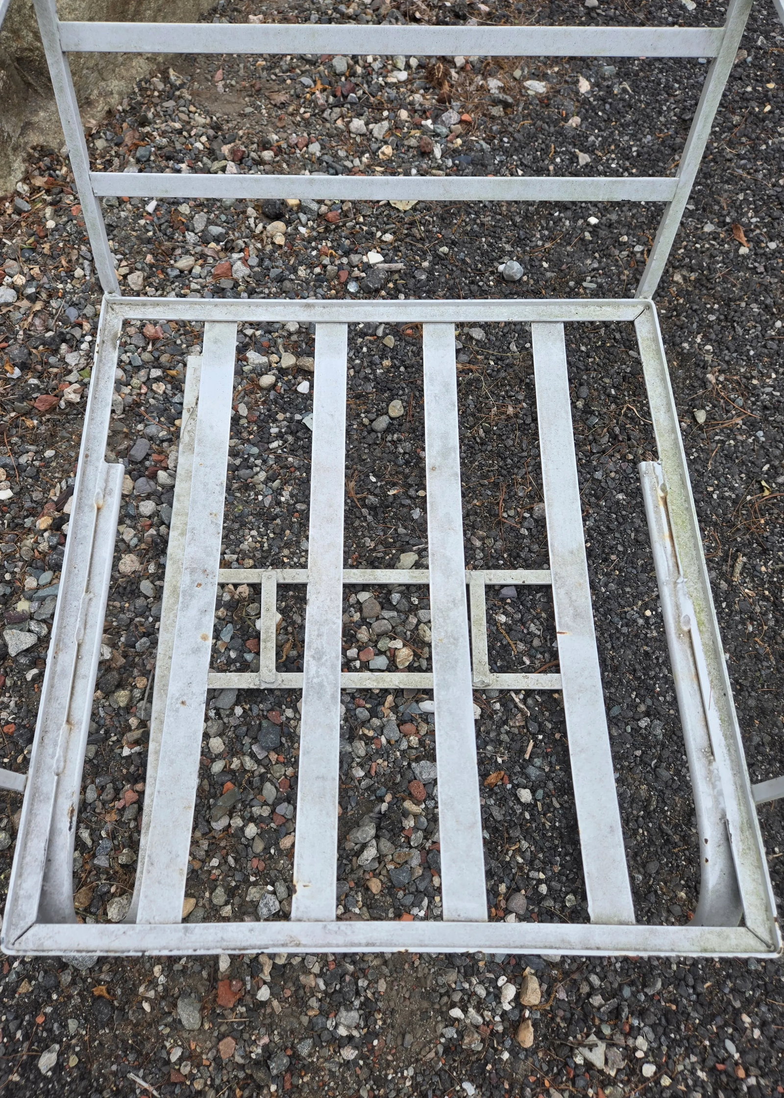 Vintage Wrought Iron Bouncer Chair - 2
