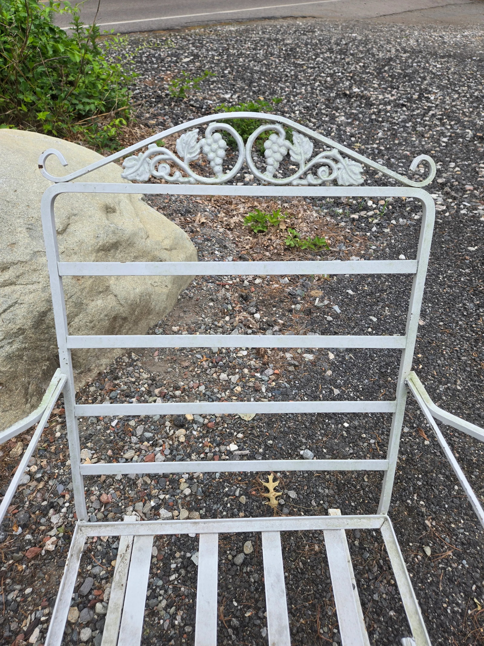 Vintage Wrought Iron Bouncer Chair - 6