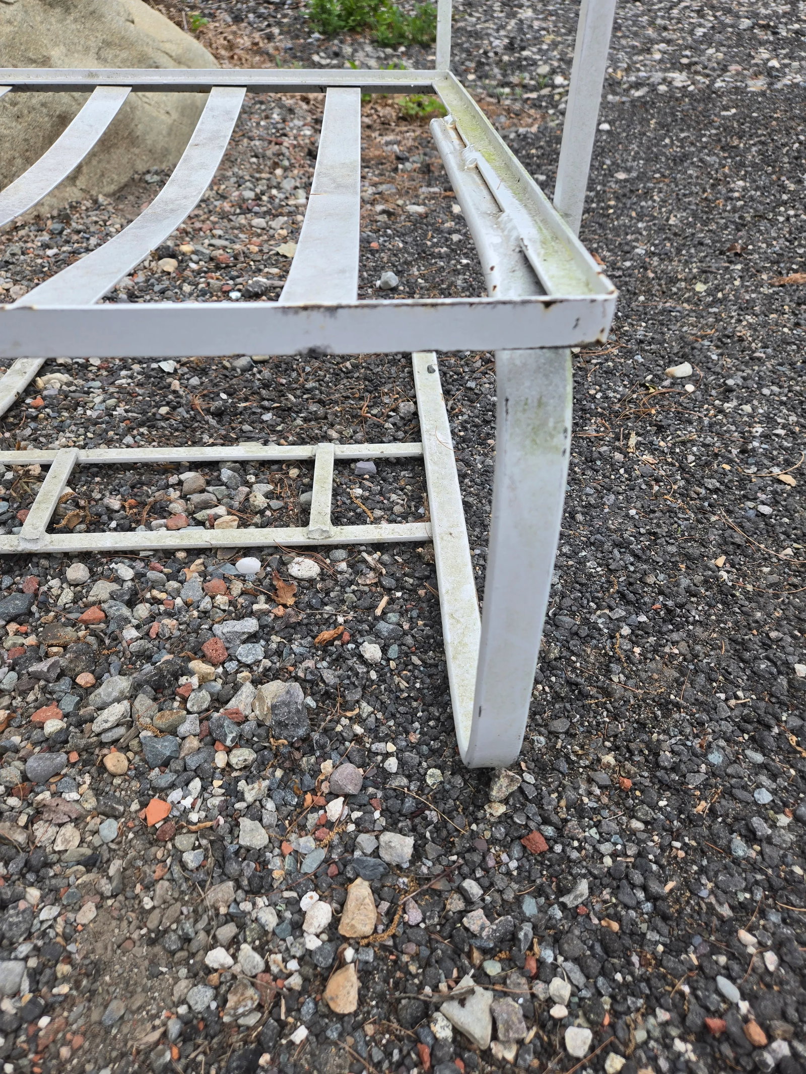Vintage Wrought Iron Bouncer Chair - 9