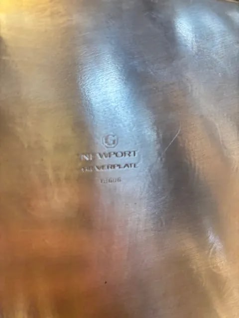 1940s Gohram Newport Silverplate Yb606 Tray - 3