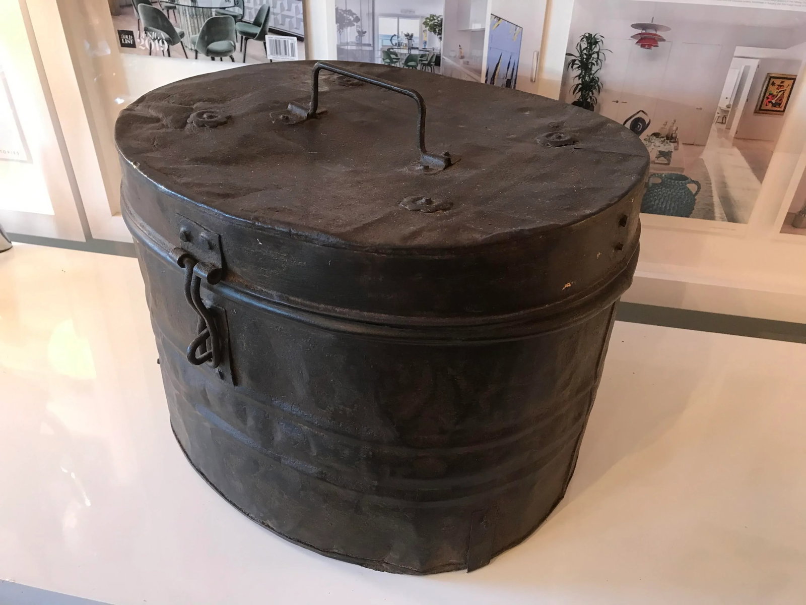 Vintage Metal Storage Container - 5