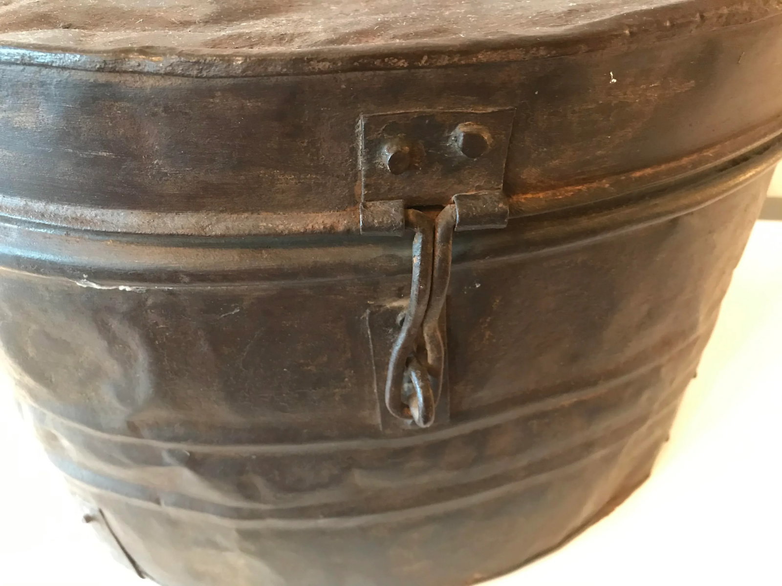 Vintage Metal Storage Container - 7