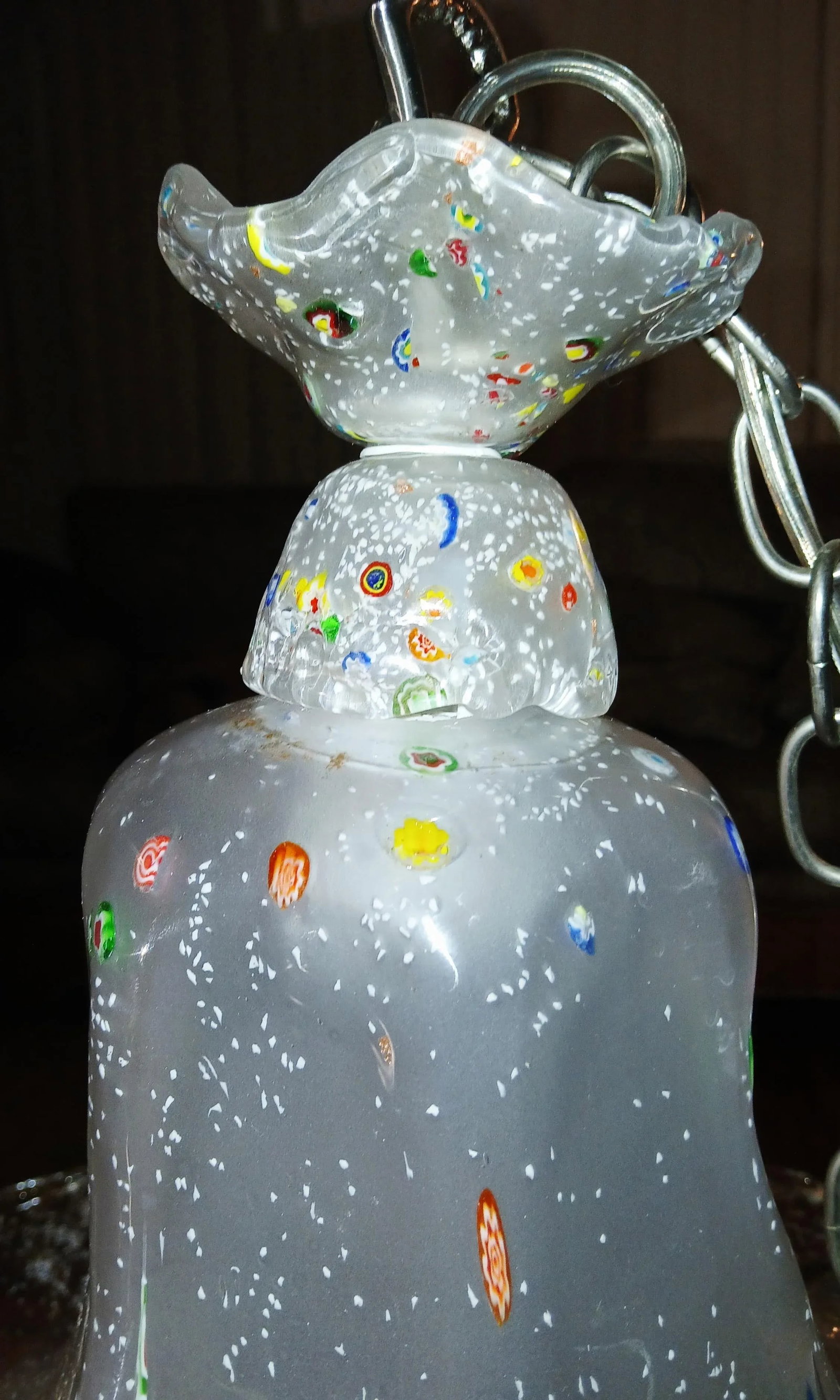 Murano Millefiori Pendant Light From Sylcom, 1970s - 7