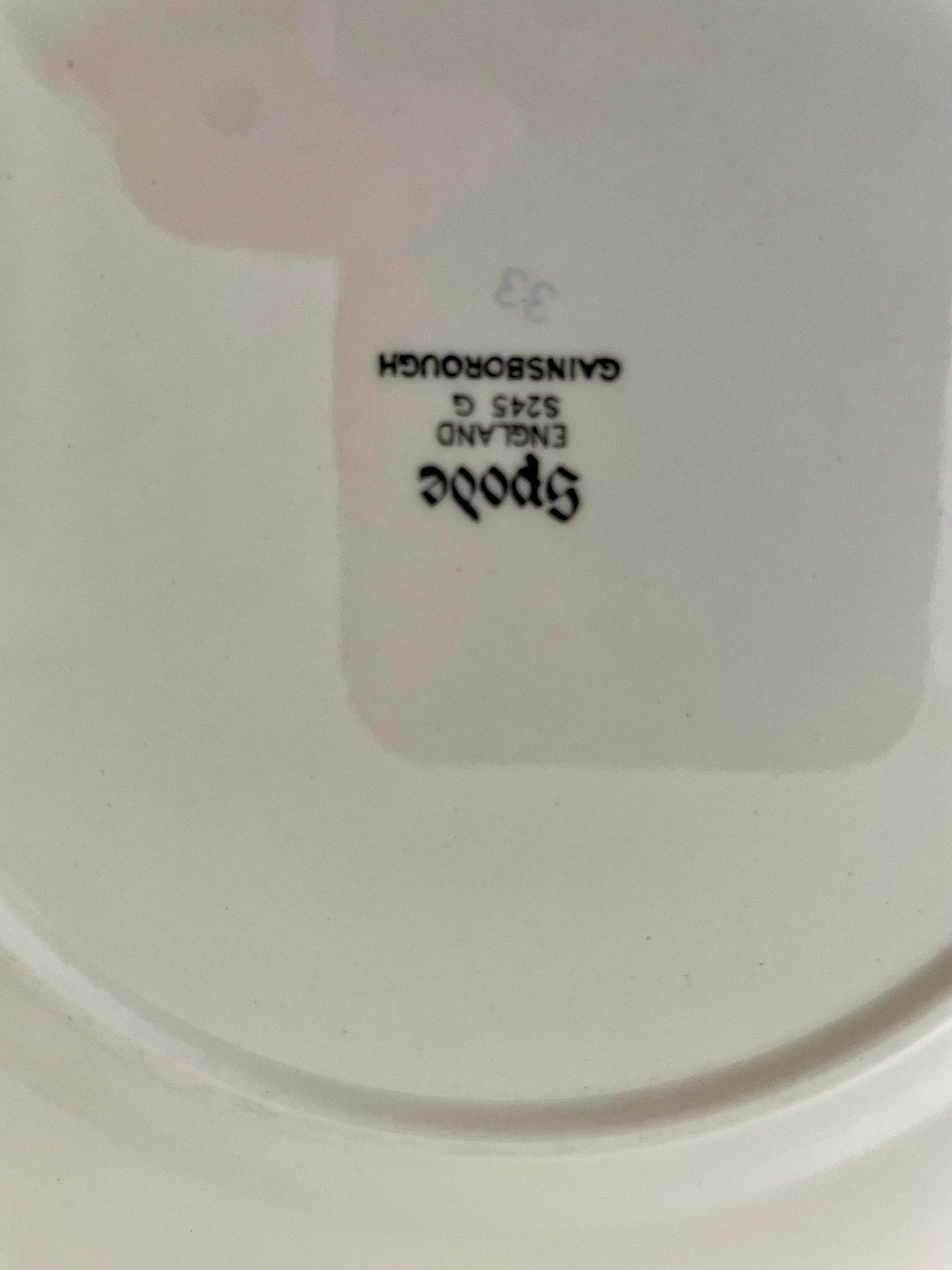 Vintage 1950s Copeland Spode Gainsborough Marlborough - Round Bread & Butter Plates- Set of 11 - 3